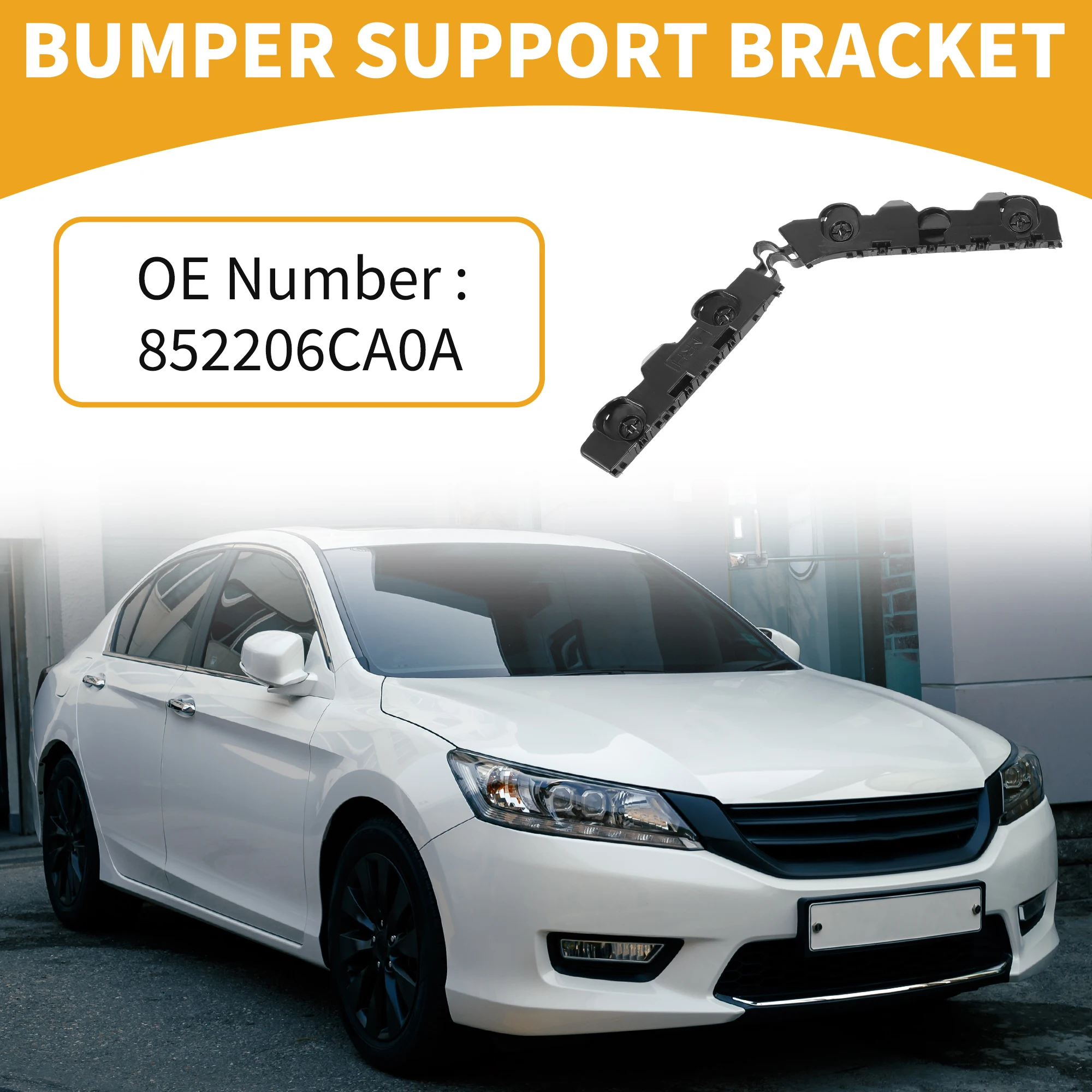 UXCELL Bumper Support Bracket No.852206CA0A Left Right Passenger Side Bumper Bracket for Nissan Altima 2019-2020