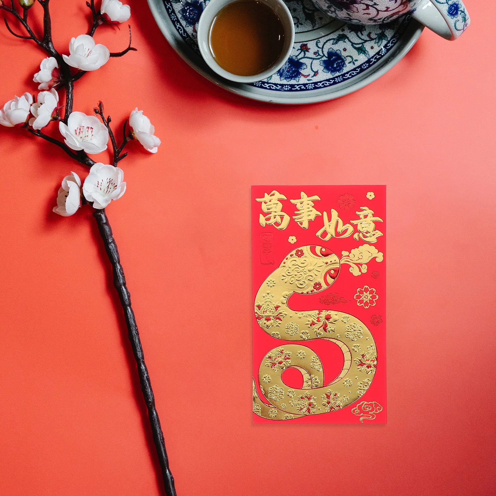 

36 шт., красные пакеты с лунным Новым годом, красные конверты в традиционном китайском стиле, украшения для весеннего фестиваля, пакеты с деньгами на 2025 год