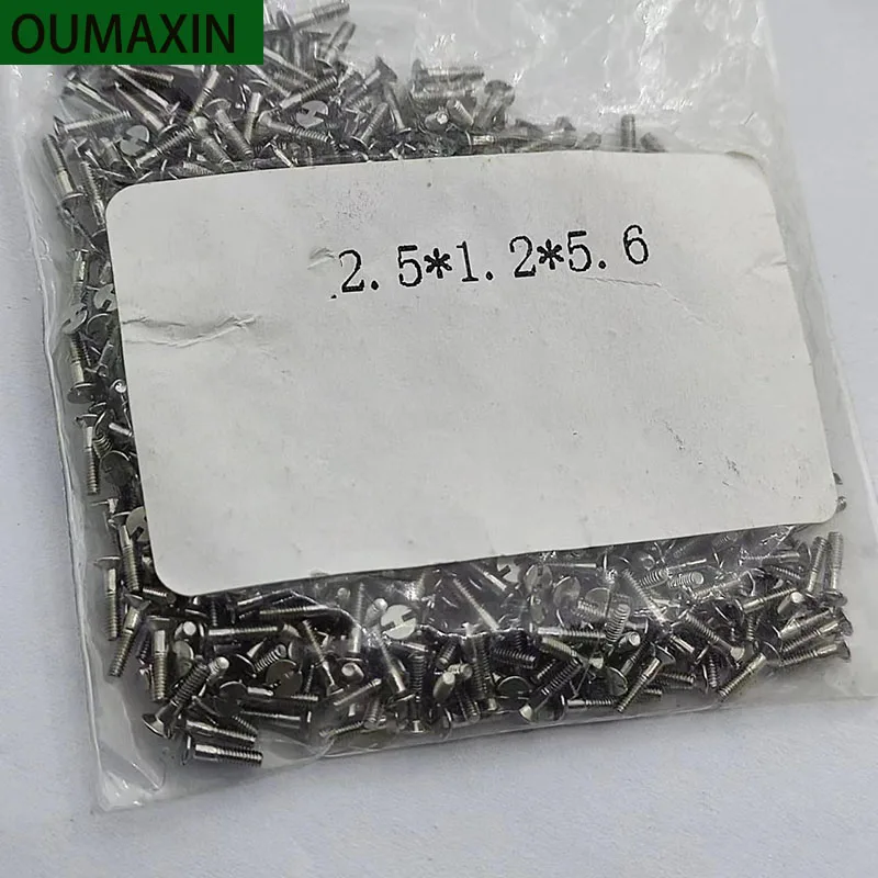 Watch accessories, watch screws, suitable for hublot watch strap, front cover, buckle, screw watch accessories