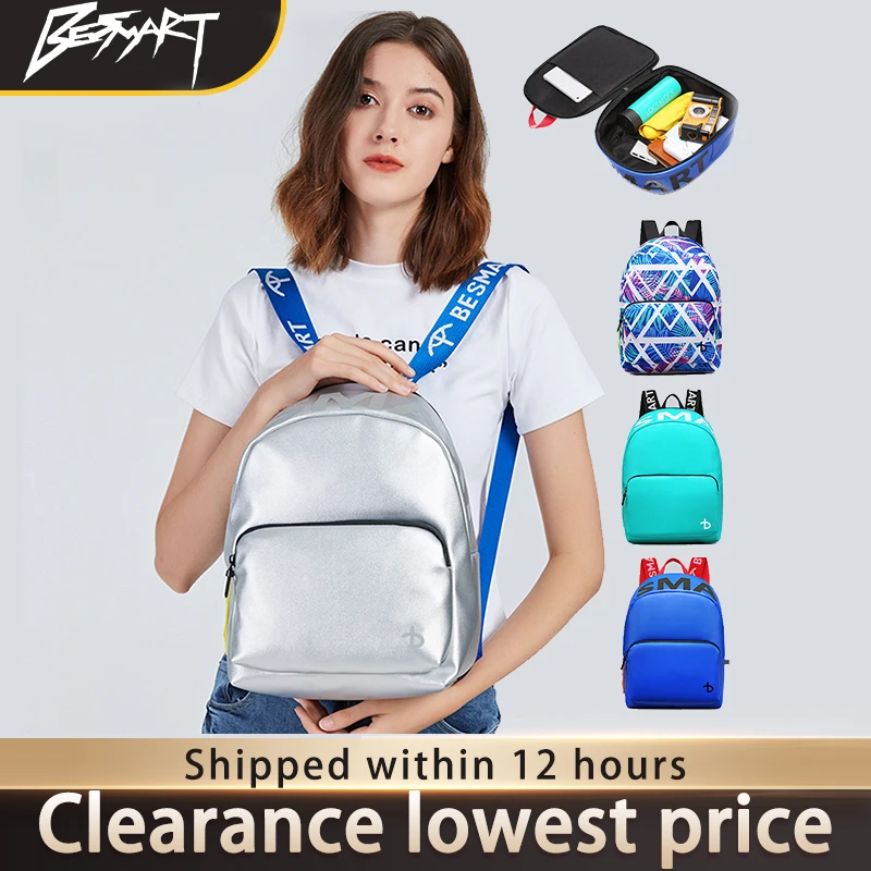 BE SMART Waterproof Small Backpack for Women Men Children Girls Boys,Mini Daypack Kids' Backpacks for Travel Outdoor Sport Gym