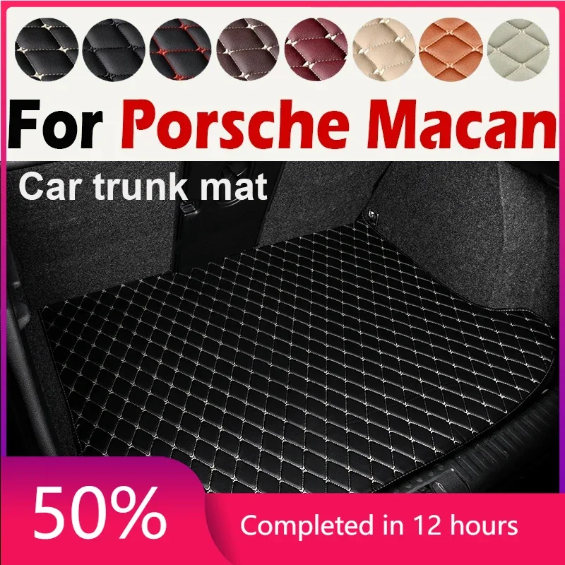 

Car trunk mat for Porsche Macan 2014 2015 2016 2017 2018 2019 2020 2021 2022 Cargo Liner Carpet Interior Parts Accessories Cover