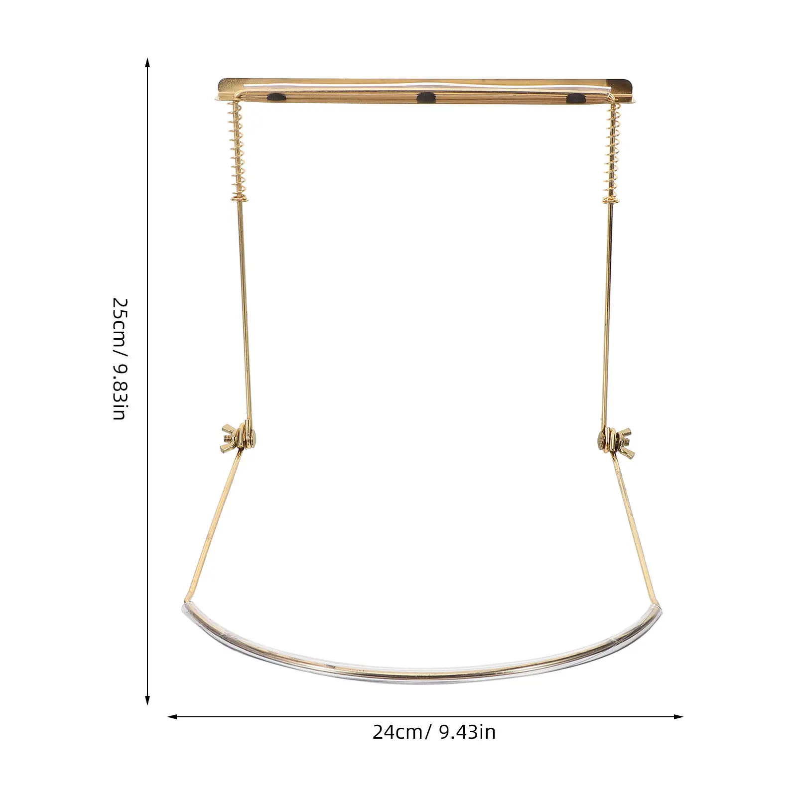 24-Hole Harmonica Neck Holder Professional Metal Harmonica Stand for Live Performance Practice Sessions Convenient Secure Harp - view 5