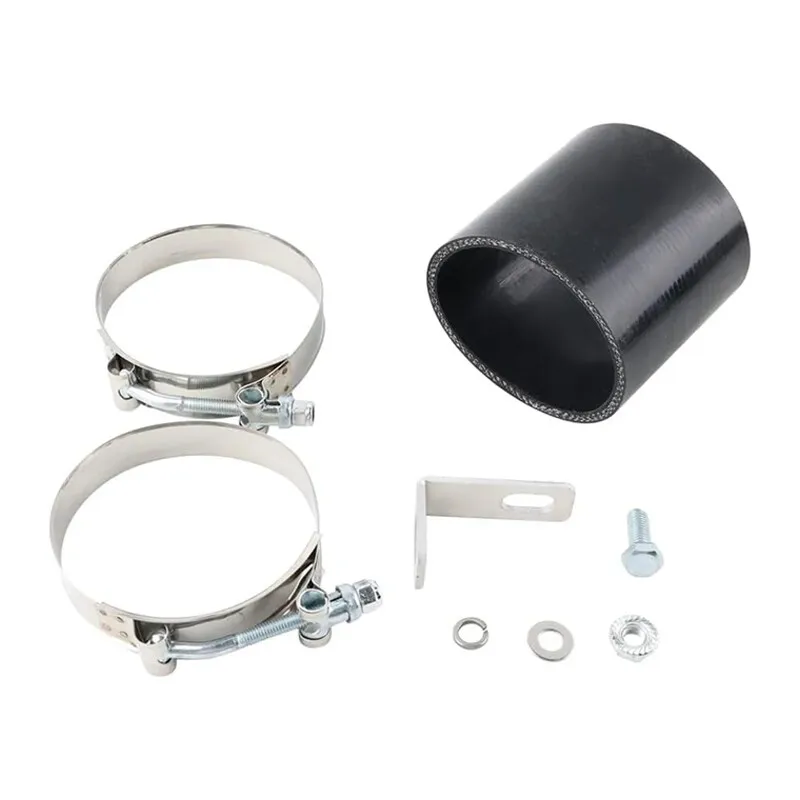Tubo de cotovelo de admissão de alto fluxo para 2003-2007 Dodge Ram 5.9L EGR-1042 Preto Vermelho Prata