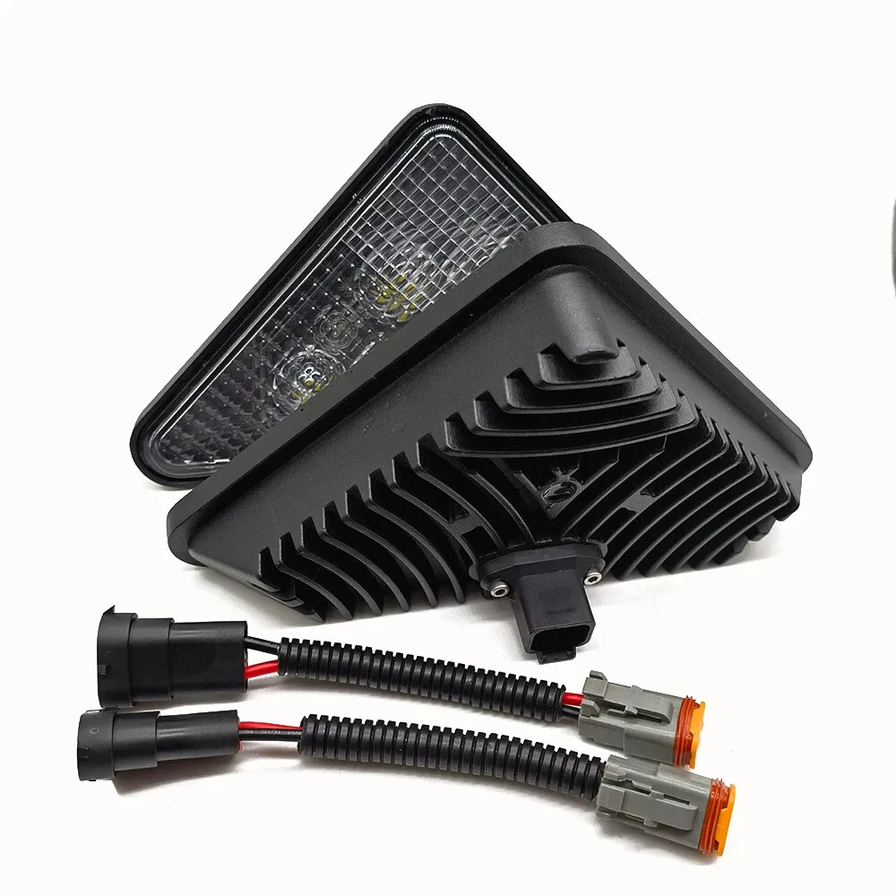 LED Headlight Kit Compatible with For Bobcat S175 S185 S205 S220 S250 S300 S330 Skid Steer Loaders Low Heat Output