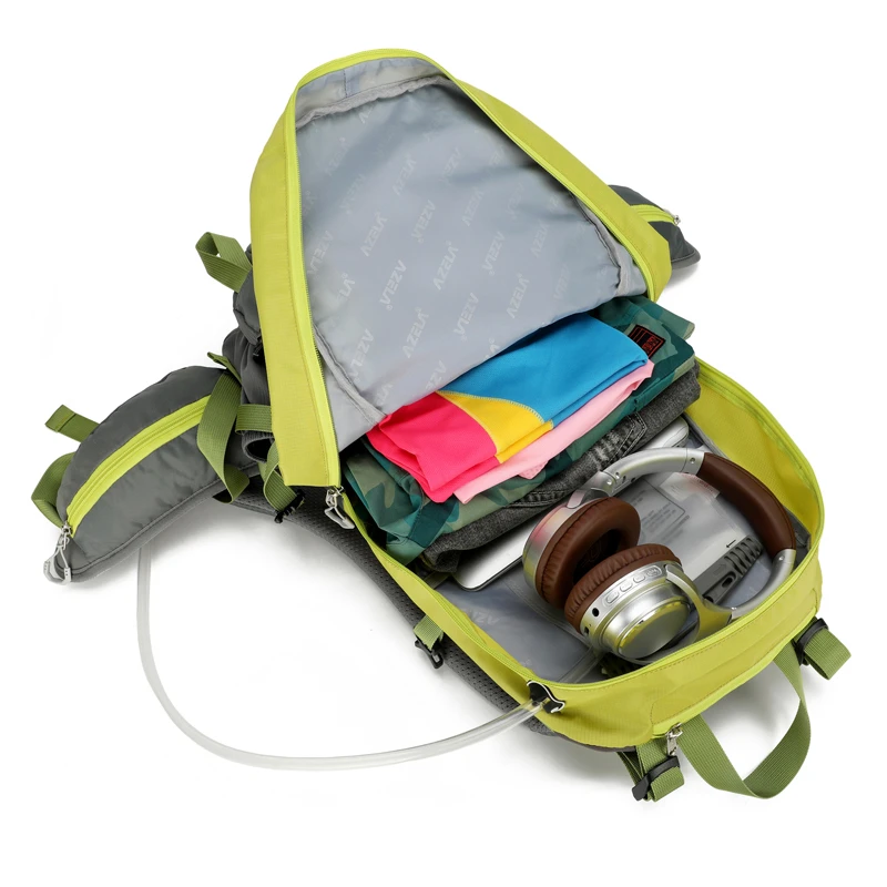 حقيبة ظهر للمشي لمسافات طويلة في الهواء الطلق سعة 30 لترًا، حقيبة ظهر مقاومة للماء للمشي لمسافات طويلة والتخييم، حقيبة ظهر للسفر للجنسين للرجال والنساء