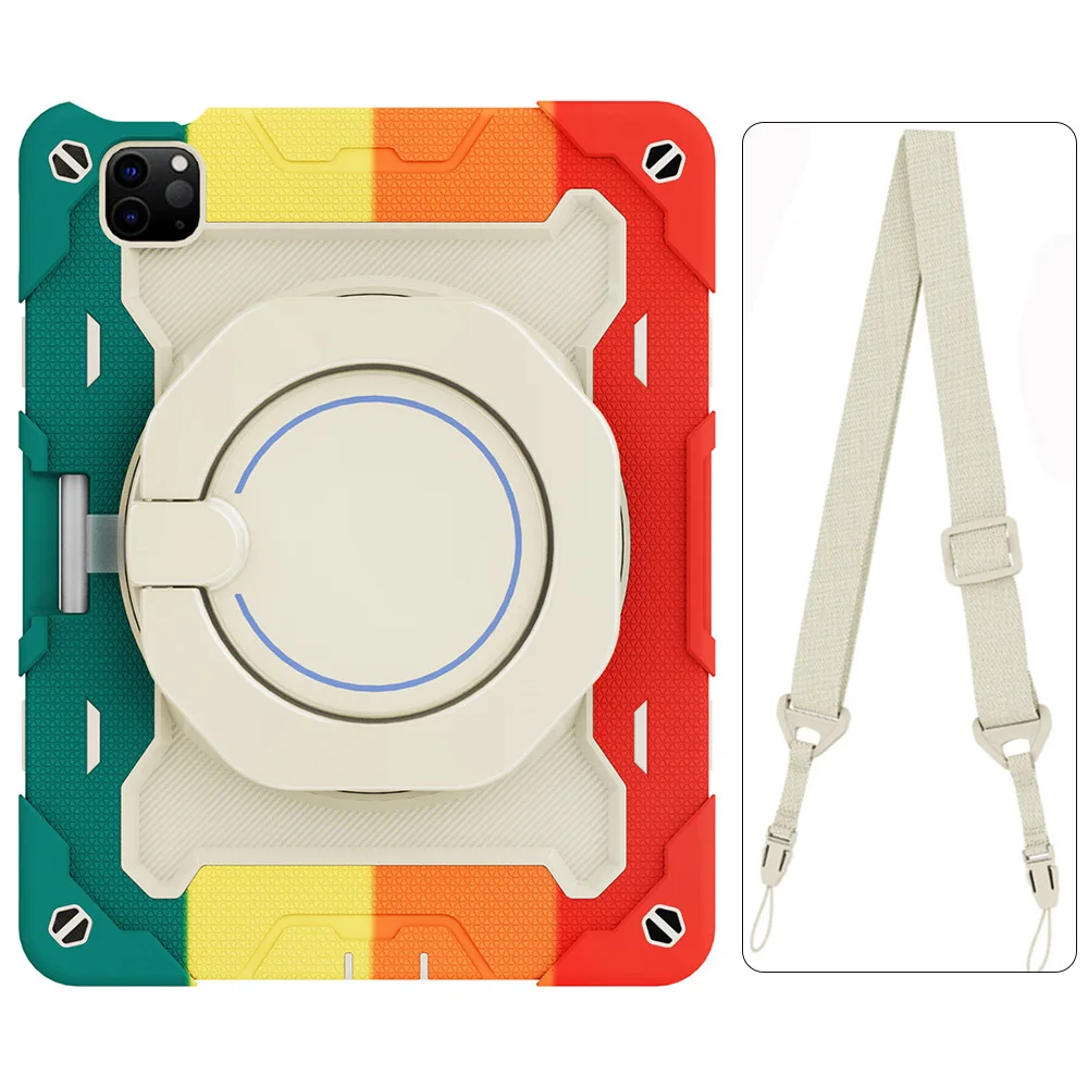 For iPad 11 10 11th 2025 A16 Air 5 4 10.9 2022 10.2 2021 9th 2019 7th 2018 9.7 Air 1 2 Pro 11 2020 Kids Case Shockproof Cover #S