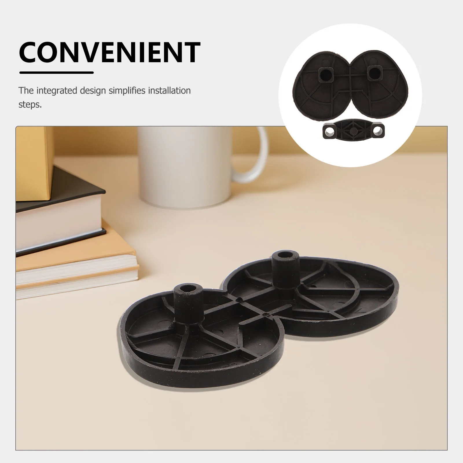 20 pezzi di plastica per suole parti di scarpe in miniatura per riparazione Bjd fai da te fondo del piede incompiuto accessori per set da gioco per bambini