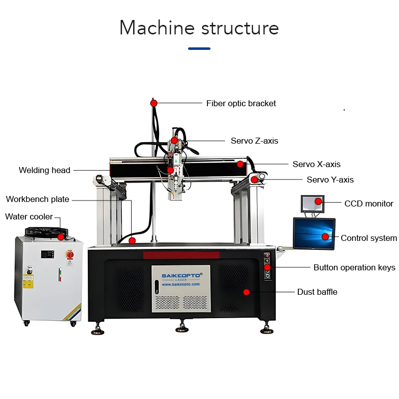 Platform welding machine Cantilever automatic welding manipulator Precisely track welds