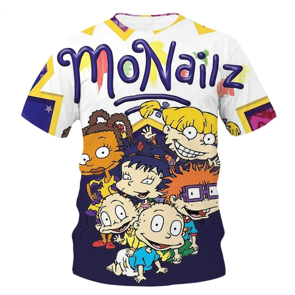 

Funny 3D Print Cartoon Baby Clothing 2 To 14 Years Male Outdoor Clothes for Children Boy Girl Child T-Shirt Top Shirt