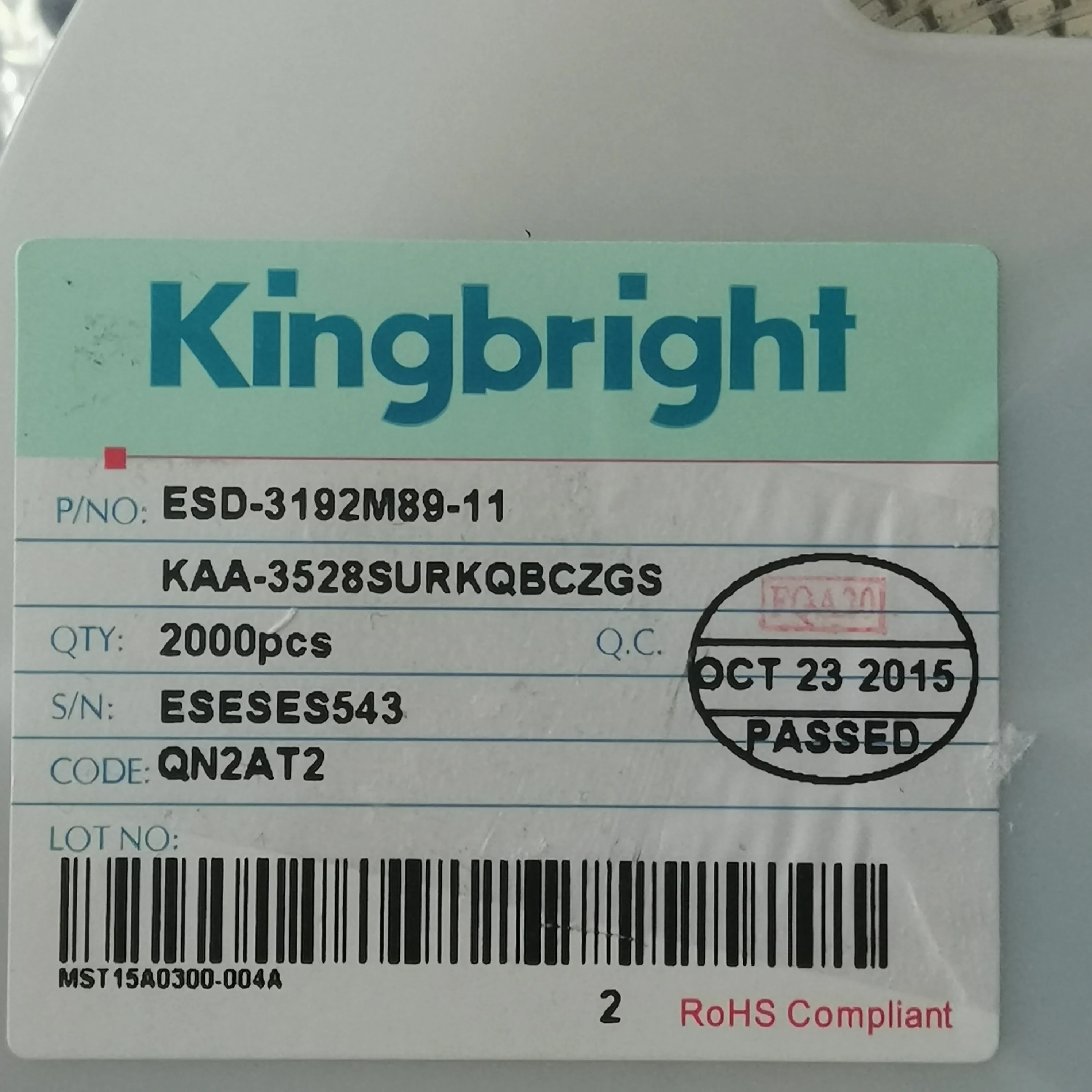 50 قطعة/KAA-3528SURKQBCZGS RGB 3528 الأحمر والأخضر والأزرق أربعة أقدام كامل اللون حبيبات مصباح مستديرة متفاوتة الأحجام