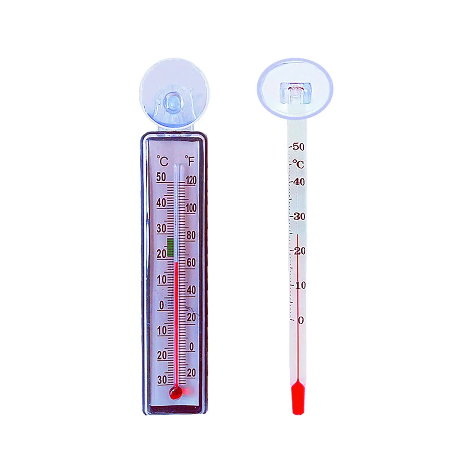 5Pcs Floating Aquarium Thermometer Analog High Precision Large Range for Freshwater and Saltwater Submersible Thermometer