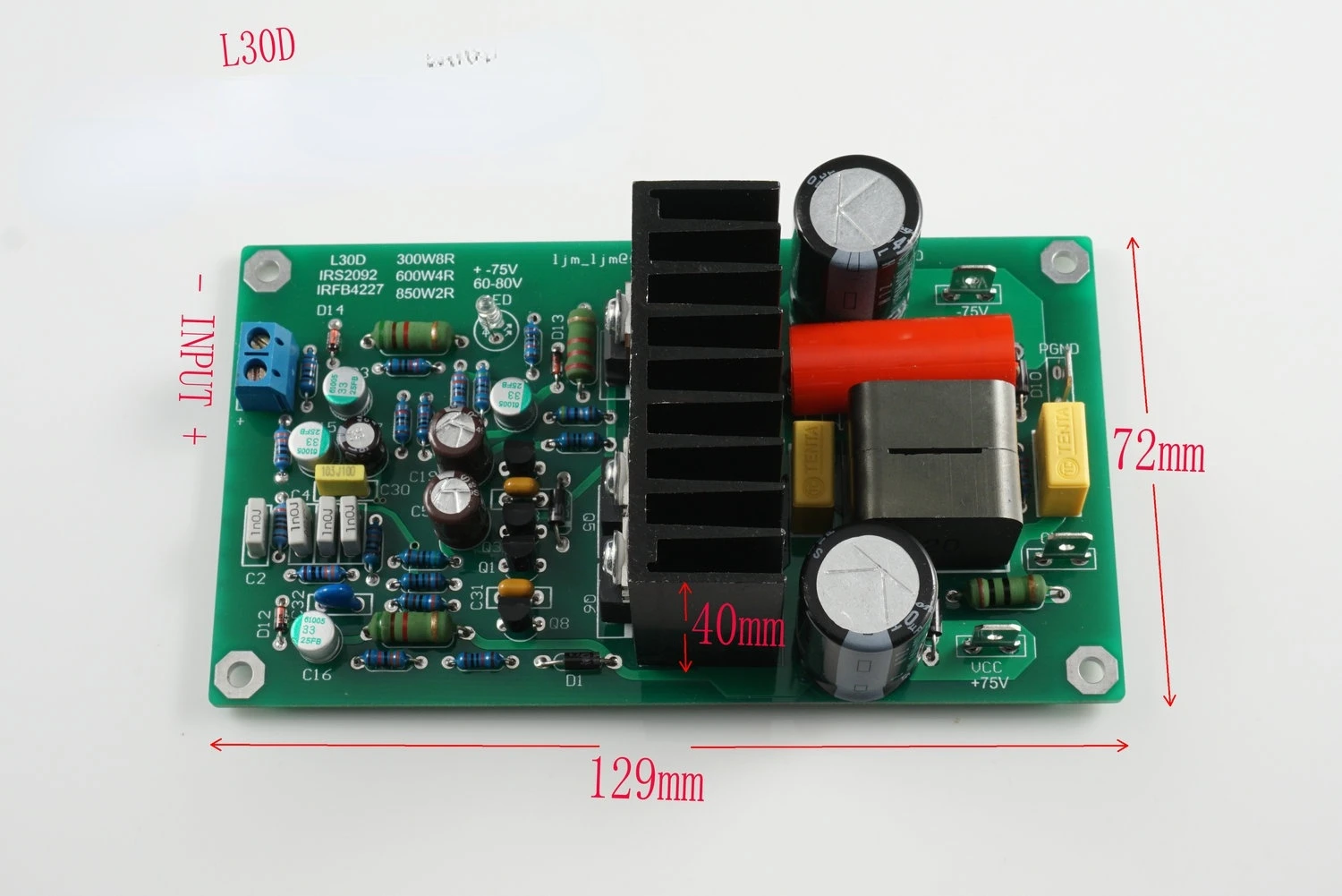 

L30D 300-850W Digital Power Amplifier Mono