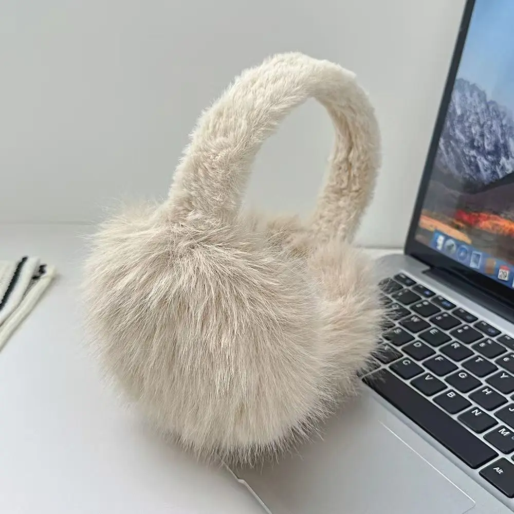 Winter Warm Foldable Earmuffs Thickened Antifreeze Soft Earflaps Cold Protection Folding Ear Warmer For Women Men Outdoor