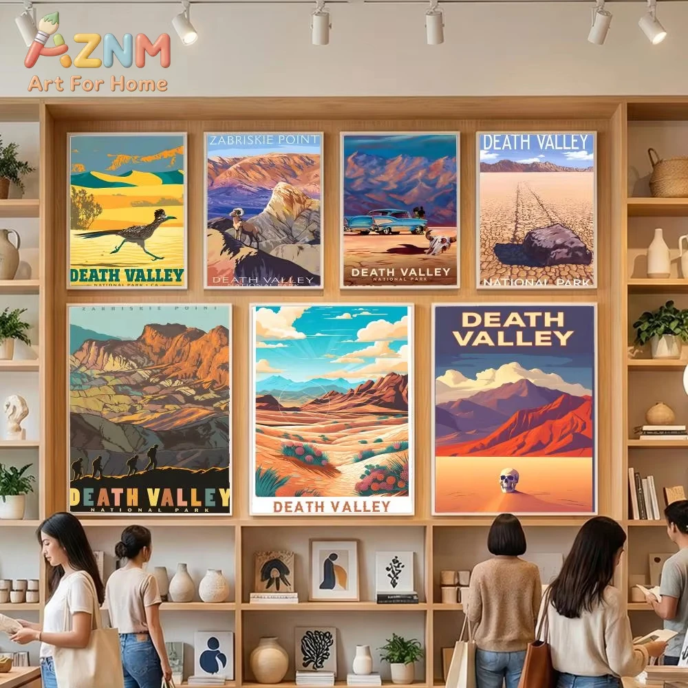 

1pc natural art Death Valley National Park Poster Wall Art Poster Home Room Decoration