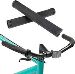1 Pair Bicycle Handlebar Grips Non Slip Rubber Road Bicycle Handlebar 176mm/6.929