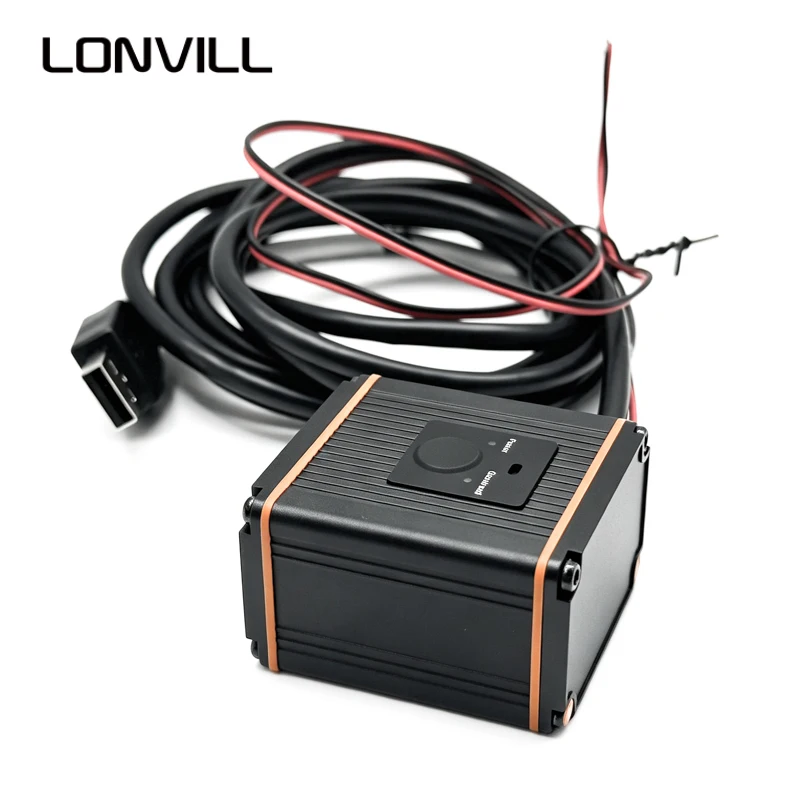 LONVILL Auto-Sensing High-Performance 1.3MP Global Shutter 3.3V Dual-CMOS Fixed 2D Barcode Reader  for Assembly Lines
