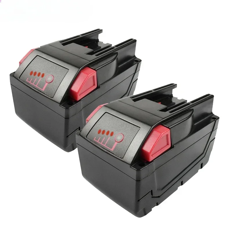 

NEW18650 Battool 28V 6.0Ah Li-Ion Replacement Battery For Milwaukee Tool 28V M28 48-11-2830 0730-20 0726-22 0780-20 with LED Bat