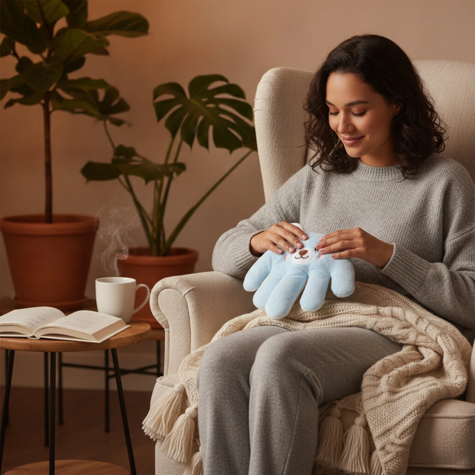 hand-shaped-pillow-soft-paw-shaped-pillow-soft-toy-with-cartoon-face-huggable-stuffed-animal-cute-for-babies-rest-time-time