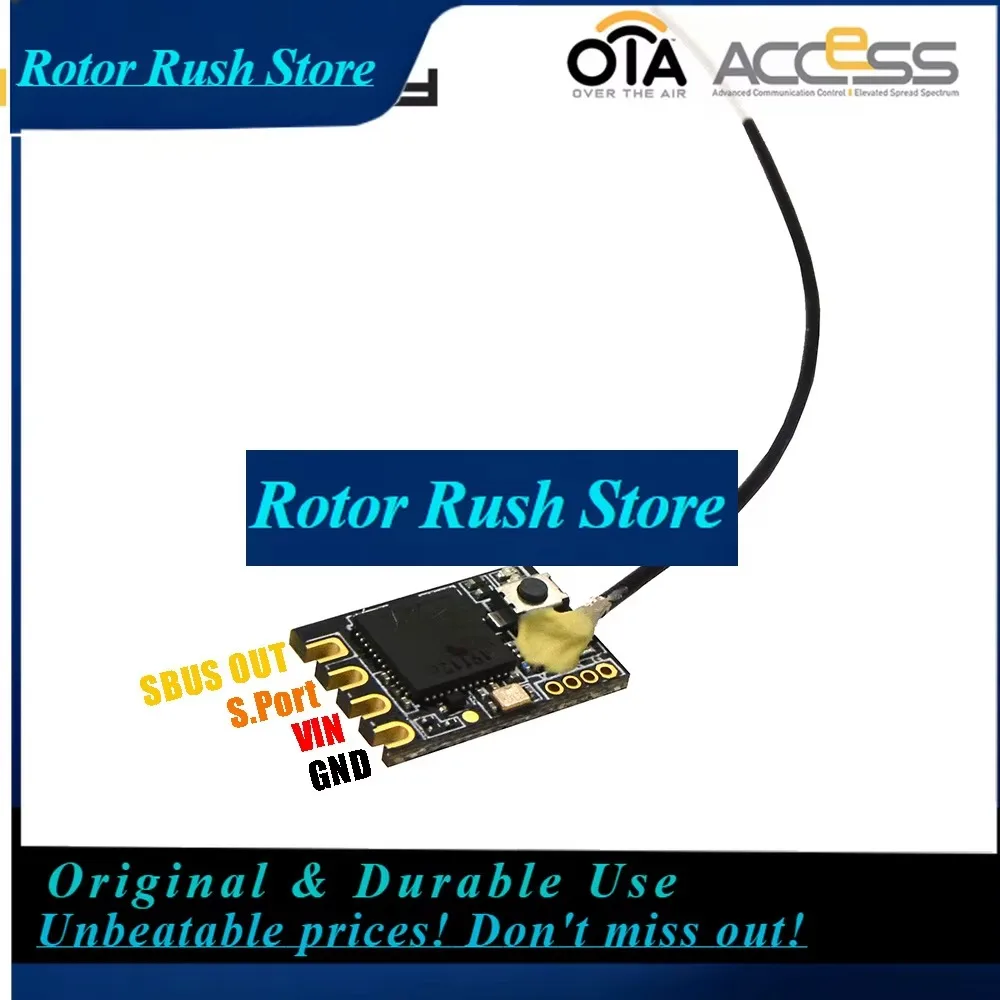 RoRuSFrSky 2.4GHz ACCESS Archer M+ AM+ Telemetry Mini Receiver For FPV RC Drones