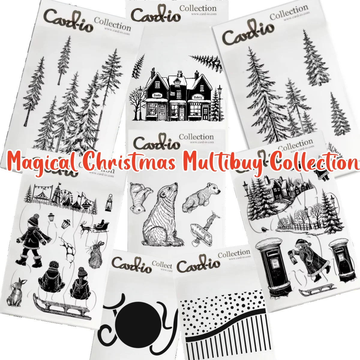 Christmas Trees Collection Winter Clear Stamps Stencil For DIY Decorating Scrapbook Paper Card Embossing Craft October 2026
