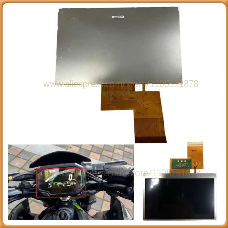 4.3inch ForK awa sakiZ900 Z650 Nin ja650 Z1000SX ZH2 ZX10R ZX4R 2020-23 motorcycle Speedometer Instrument LCD Screen display