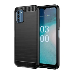 Luxury Case For Nokia C110 C300 G60 5G Case Silicone TPU Shockproof Carbon Cover for Nokia C110 C300 G60 5G Funda Capas Coque