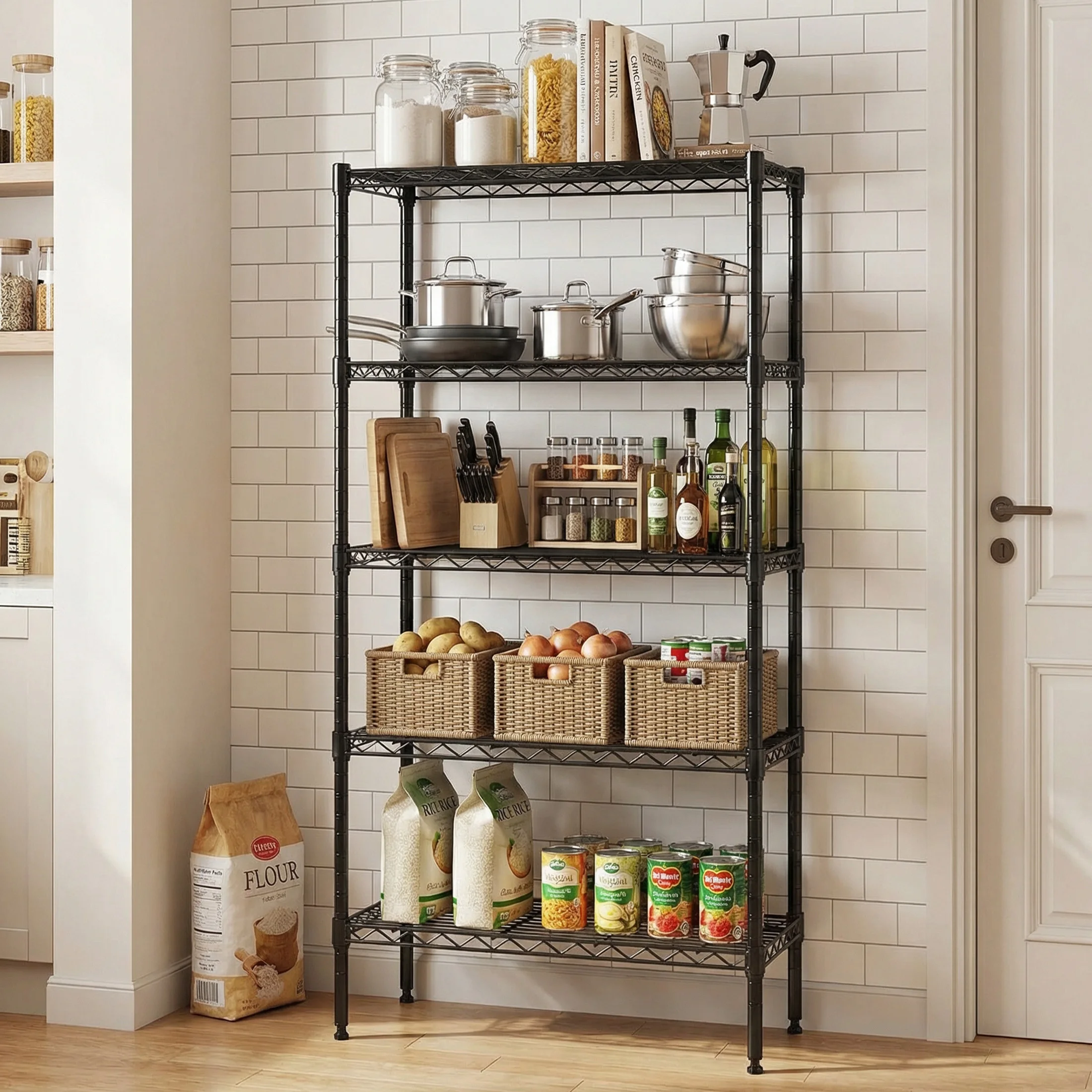 MCQ 3-5 Katlı Metal Depolama R - Bookshelf 5 Tier incelemesi ve fiyatı