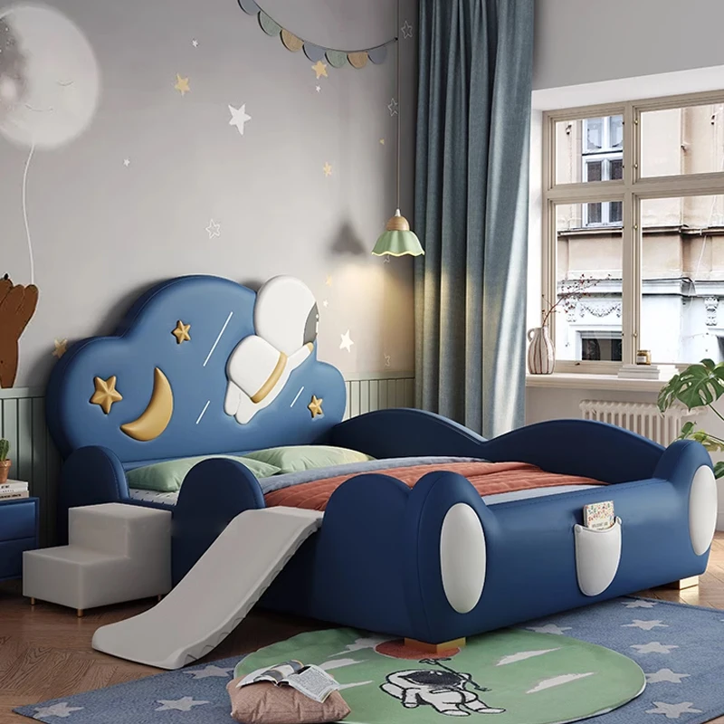 Children's Starry Sky New Design Bedroom Furniture Set Boy Cute Double Children's Bed