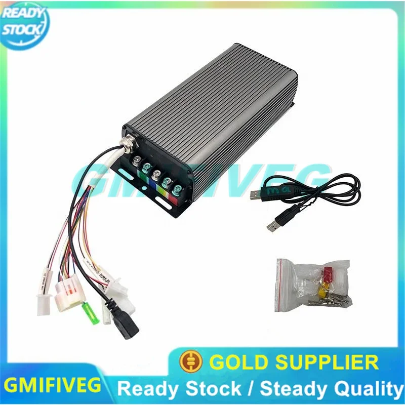 1PC Sabvoton SVMC72150 72v 150A Sine Wave Controller with USB Cable for 3000w 4000w BLDC Hub Motor for Electric Scooter/E-Bike