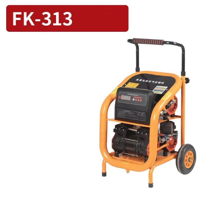 Promotional Sale Small Size Oil-Free High-Pressure Air Compressor Pump Power Source Real Stone Paint Spray Blowers