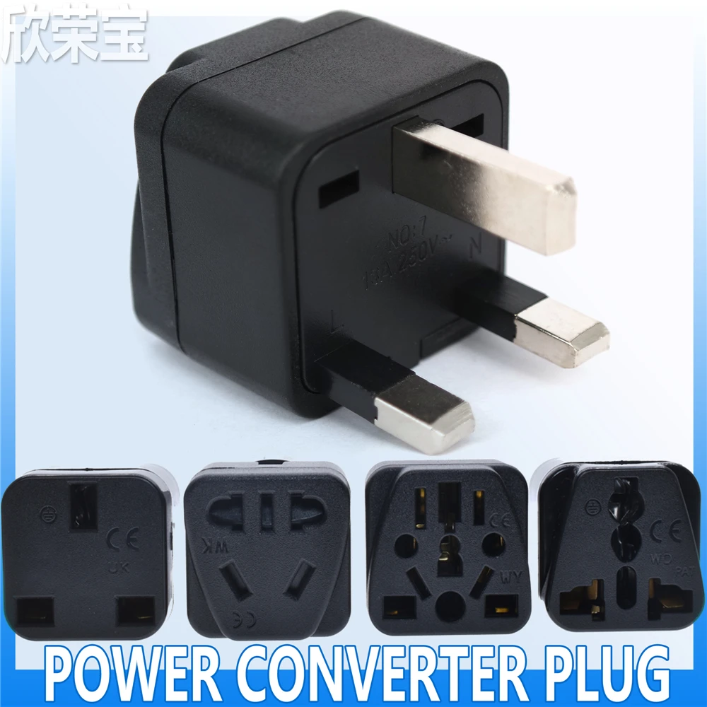 

Universal Italy Switzerland India UK US AU EU AC Power Plug Travel Trip Adaptor Adapter,Ireland,Cyprus,Malta,Malaysia Plug 13A