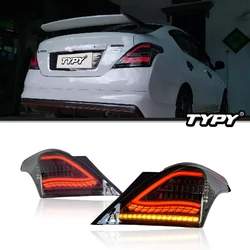 TYPY Car Lights For Nissan Almera Taillght 2011-2016 LED Car Lamps Daytime Running Lights Dynamic Turn Signals Car Accessories