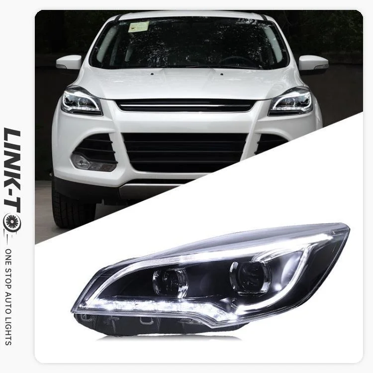 

For Ford Kuga 2013 2014 2015 2016 2017 2018 Headlight Assembly Modified LED Daytime Running Light Turn Signal