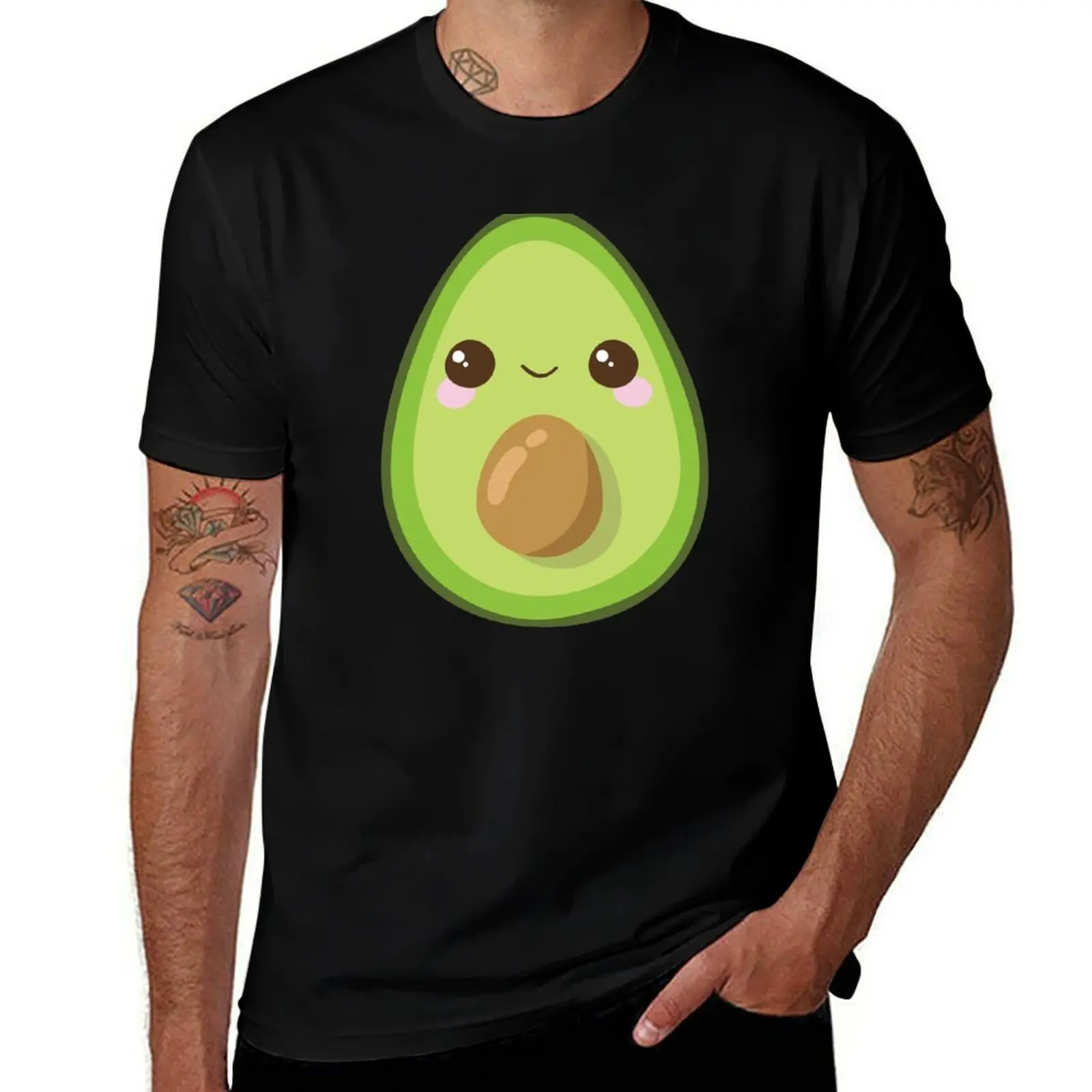 Cutest Avocado Ever T-Shirt Plus Size Simple Casual Top T-Shirt