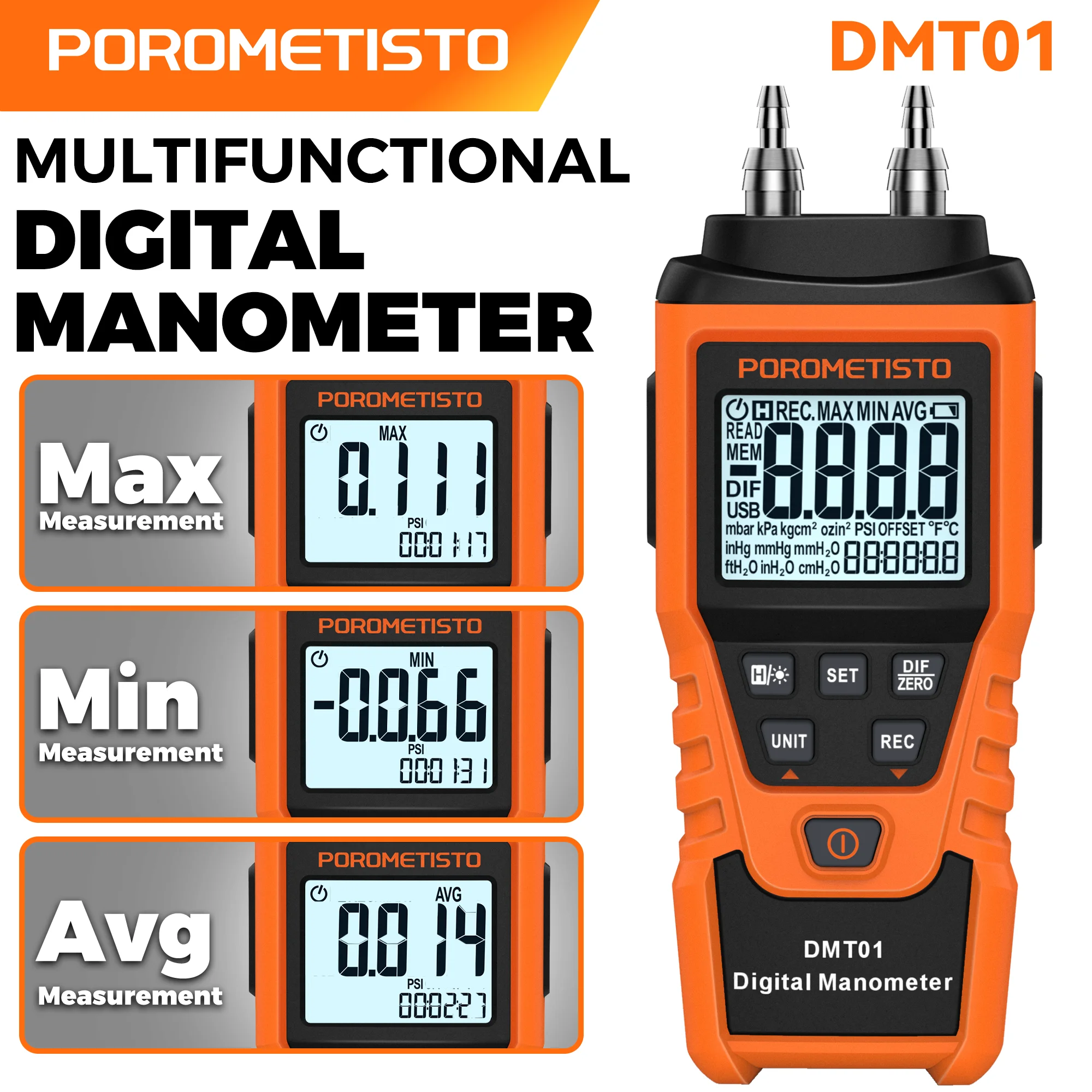 DMT01 Digital Manom…