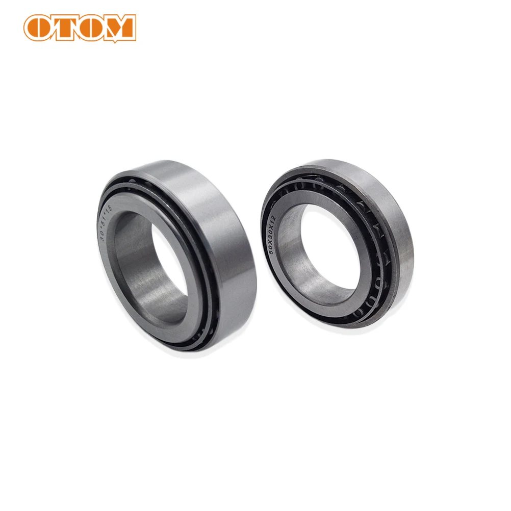 OTOM Motorcycle Steering Stem Bearing Kit Tapered Roller Bearing For KTM HONDA YAMAHA KAWASAKI SUZUKI Pressure/ Direction Column