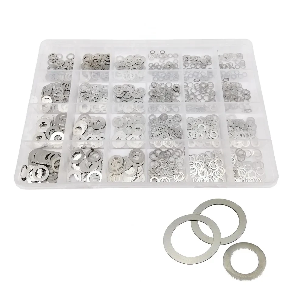 7-3-1MM Adjust The Pressure Washer Shims Diesel Fuel Injector Adjustment Washer Thickness 1MM Adjusting Pressure Pad