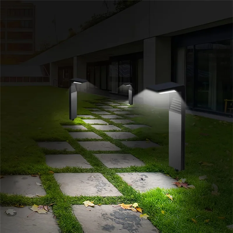 AA05 Luces solares para jardín al aire libre, iluminación LED impermeable, energía solar, instalación ecológica, ideales para decoración de jardín