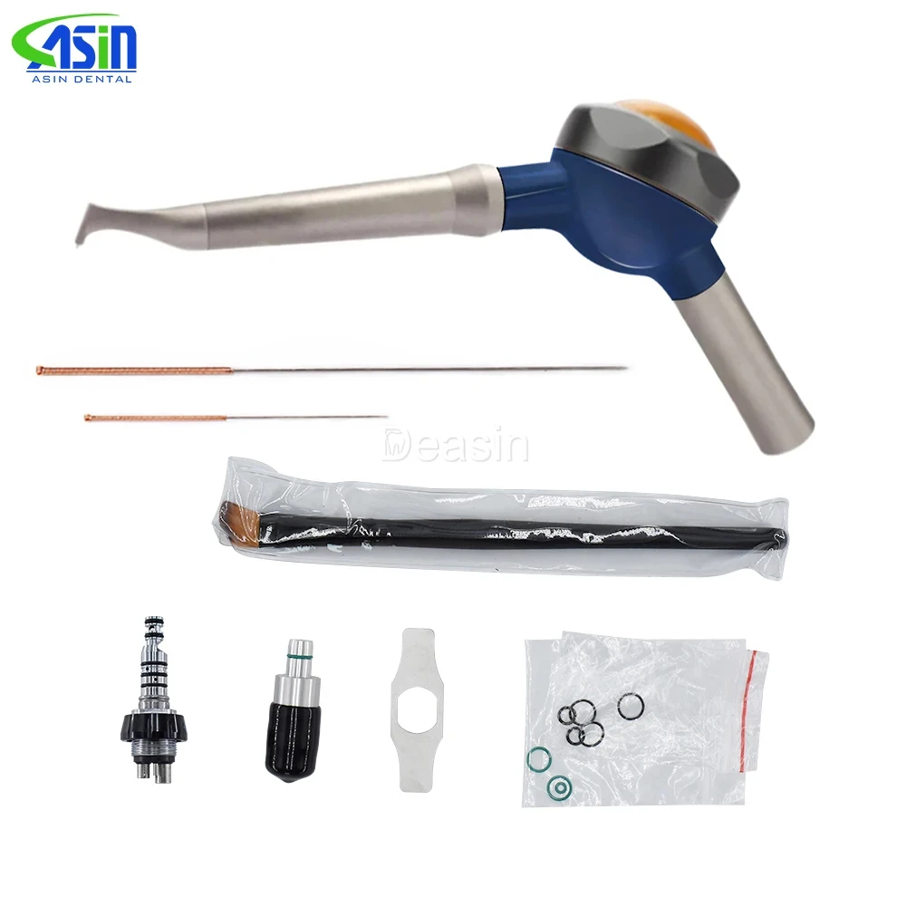 DEASIN Dental PREVEN Air Flow Polishing 360 Degree Rotate Prophy Jet Mate Nozzle System Polisher Handpiece Intra Oral