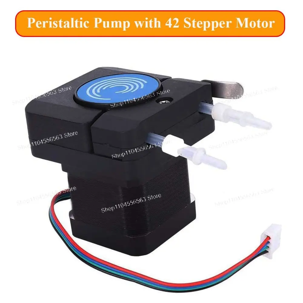 Peristaltic Pump 42 Stepper Motor Large Flow Micro Anti-Corrosion Dosing Pump Vacuum Aquarium Laboratory Analysis Water Metering