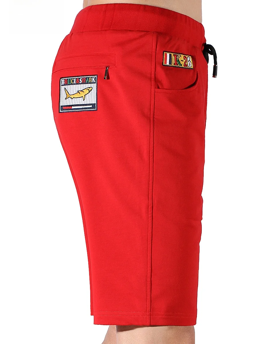 

Summer Men's Spor Loose Fit Straight Leg Elastic Waist orts Bruce & ark Trendy Brand Youthful Breathable Comfortable