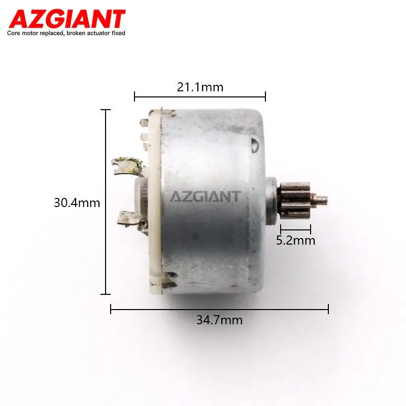 azgiant-1991-1995-三菱コルト車のドアロックアクチュエーター新しい高品質交換部品銅カーボンブラシ-8-歯