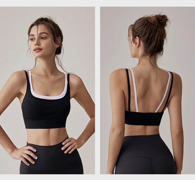Colorblock Sports Bra