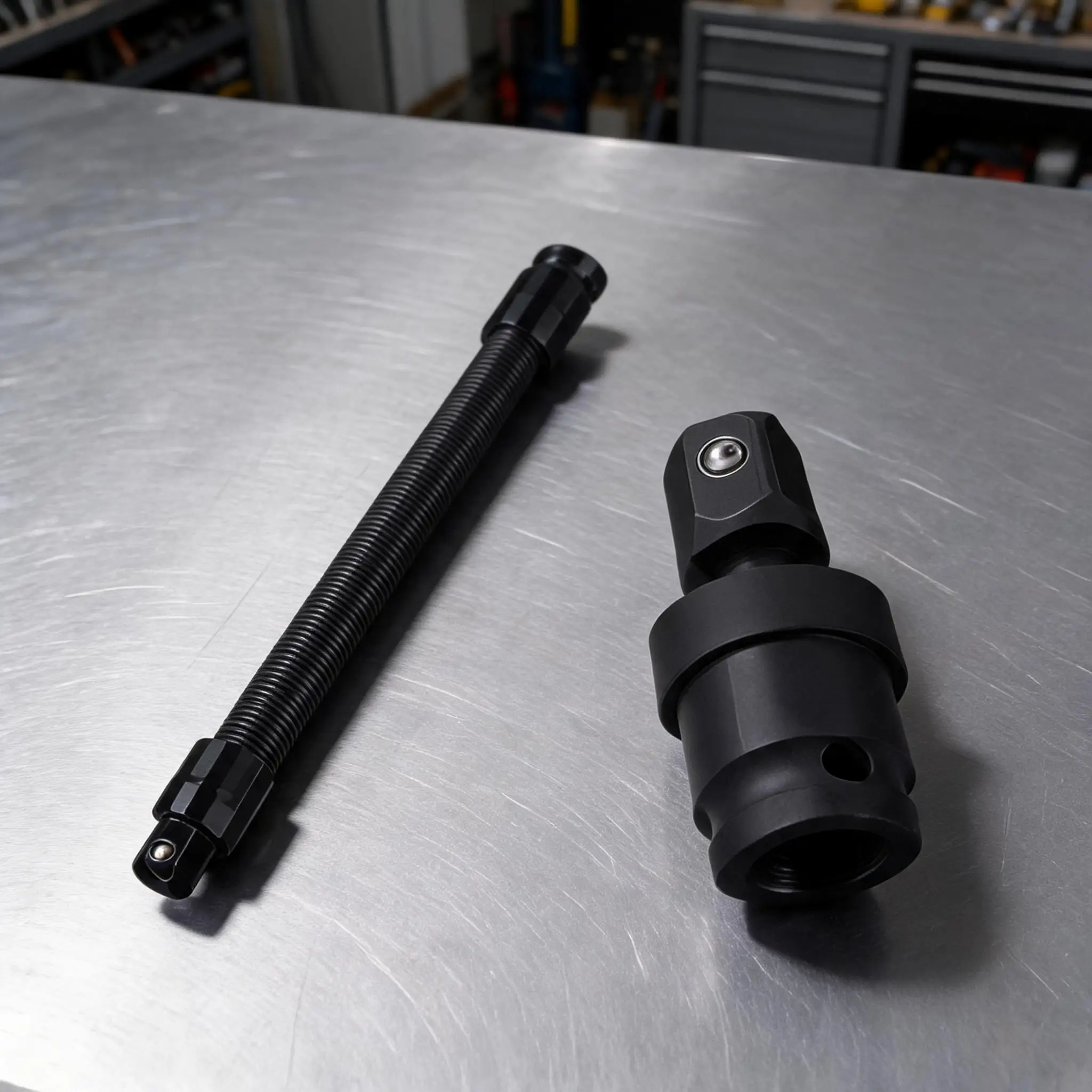 

1set Flexible Shaft Extension Bar For Machinery Maintenance Manual Electric Pneumatic Wrenches Power Tools Accessories
