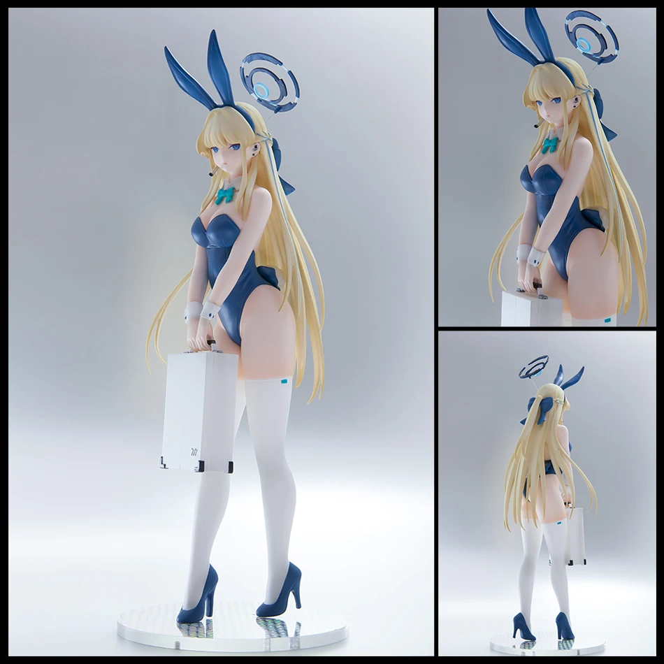 23cm 애니메이션 블루 아카이브 피규어 아스마 토키 피규어 버니 섹시 걸 피규어 PVC 컬렉션 소년 선물 데스크탑 장식 모델 장난감