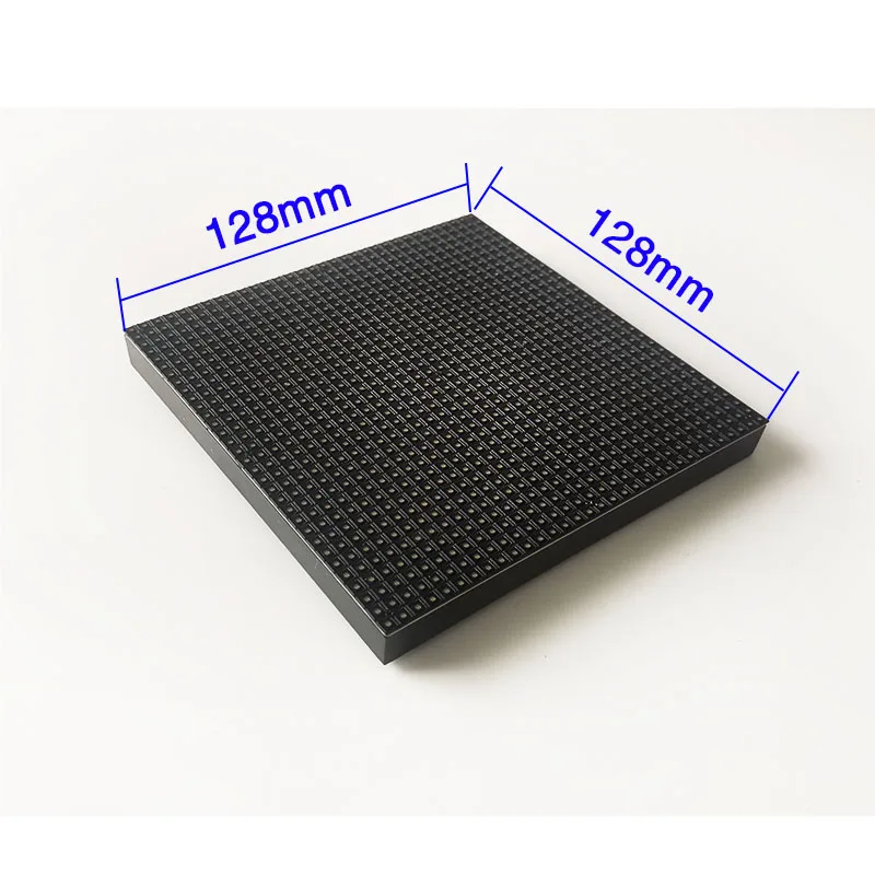 200pcs/lot High Resolution P4 Indoor 1/16 Scan 128*128mm 32*32 Pixels 3in1 RGB SMD2121 Full Color LED Display  Panel Module