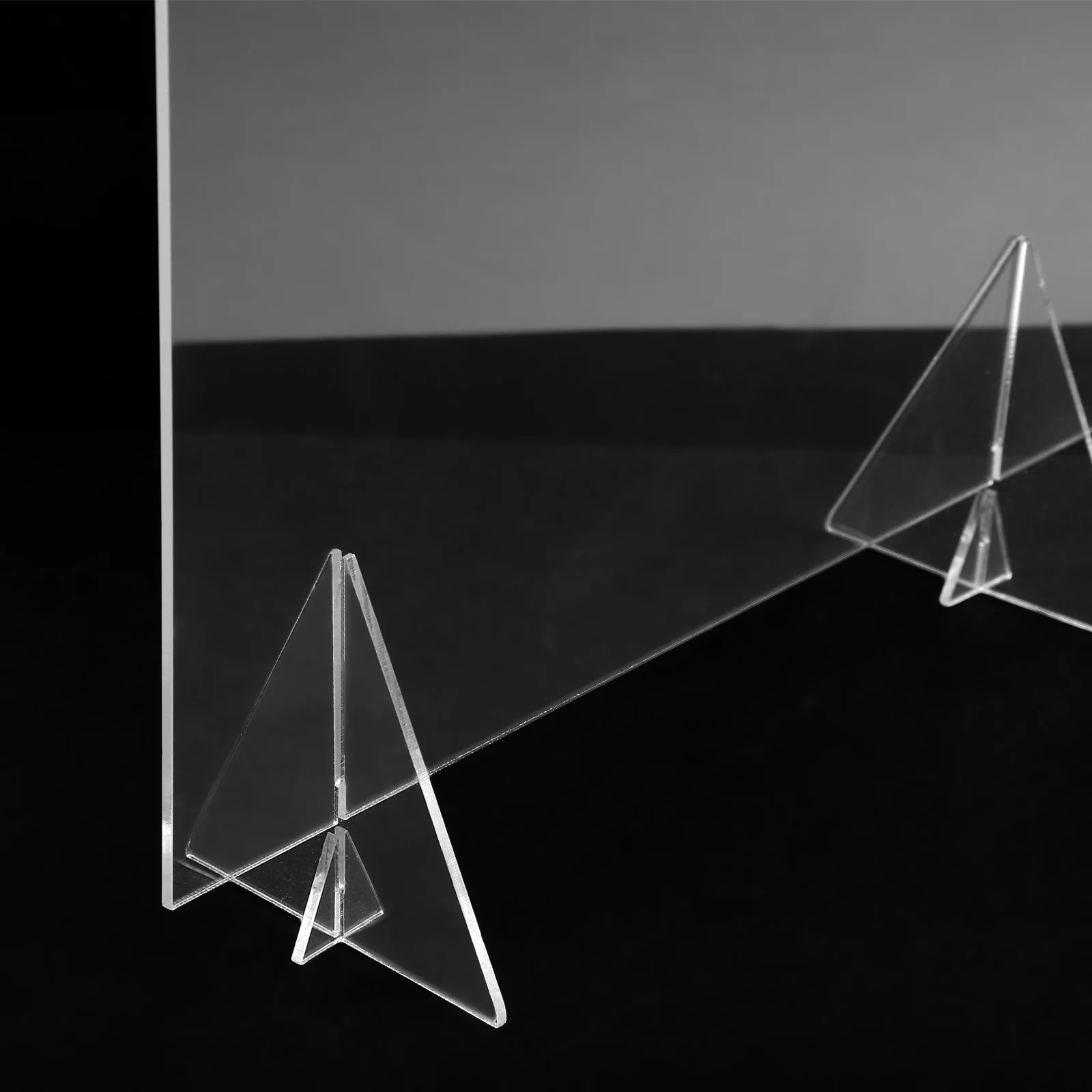 

Lightweight Acrylic Memo Board Clear Multi-Function Writing Note Board for Home School Office Desktop Decoration