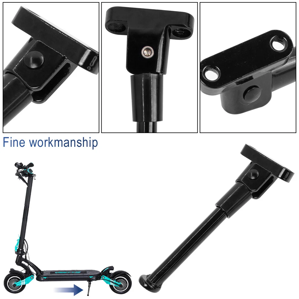 Metal Kickstand For VSETT 9 9+ Electric Scooter Parking Stand Stable Support Bracket Side Leg Replacement Part Accessory