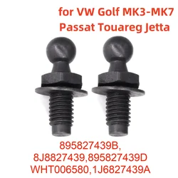 2Pcs 8mm Gas Strut Rod Ball Screw Connector 1J6827439A for VW Golf Passat for Seat for Audi Car Bonnet Hood Tailgate Trunk Lid