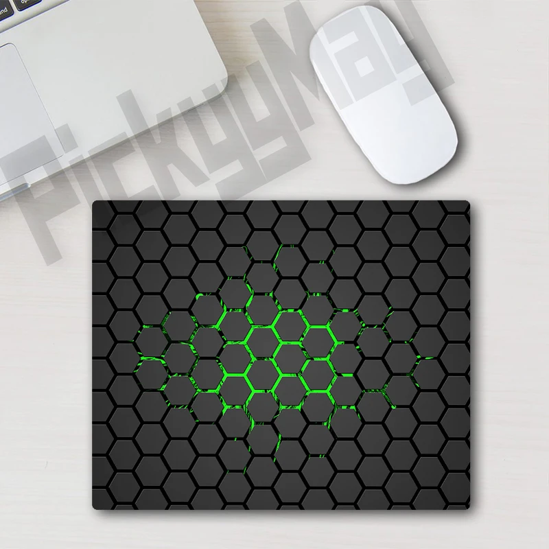 

Mouse Pad Gaming Gird Mouse Pad Black And Blue Desktop And Laptop Computer xxx Office Rubber Small Anti Slip Pad